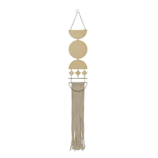 45" Gold Metal Vintage Wall Décor